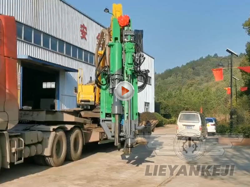 烈?guī)r科技巖石鉆裂機發(fā)貨現場